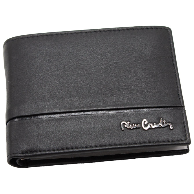 Novčanik kožni mu&scaron;ki Pierre Cardin 8806 TILAK15 crni