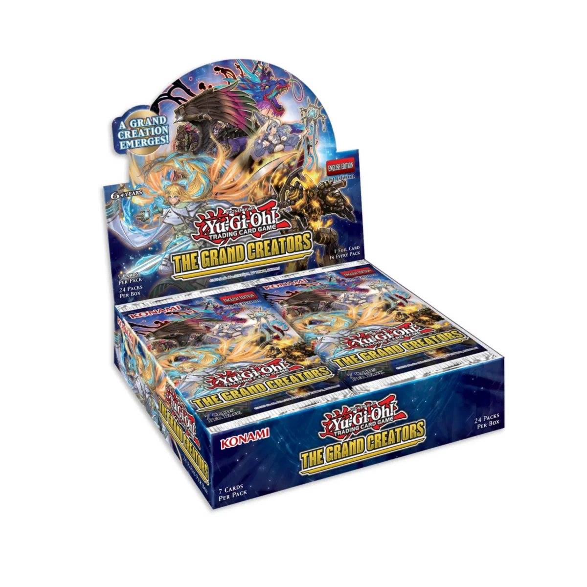 YU-GI-OH! TCG: THE GRAND CREATORS - BOOSTER DISPLAY (24 PAKETA)