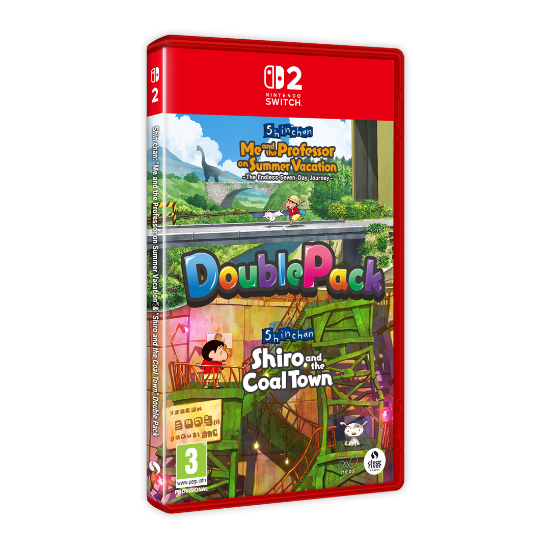 Shin Chan: Me and the Professor on Summer Vacation & Shiro and the Coal Town Double Pack Nintendo Switch 2